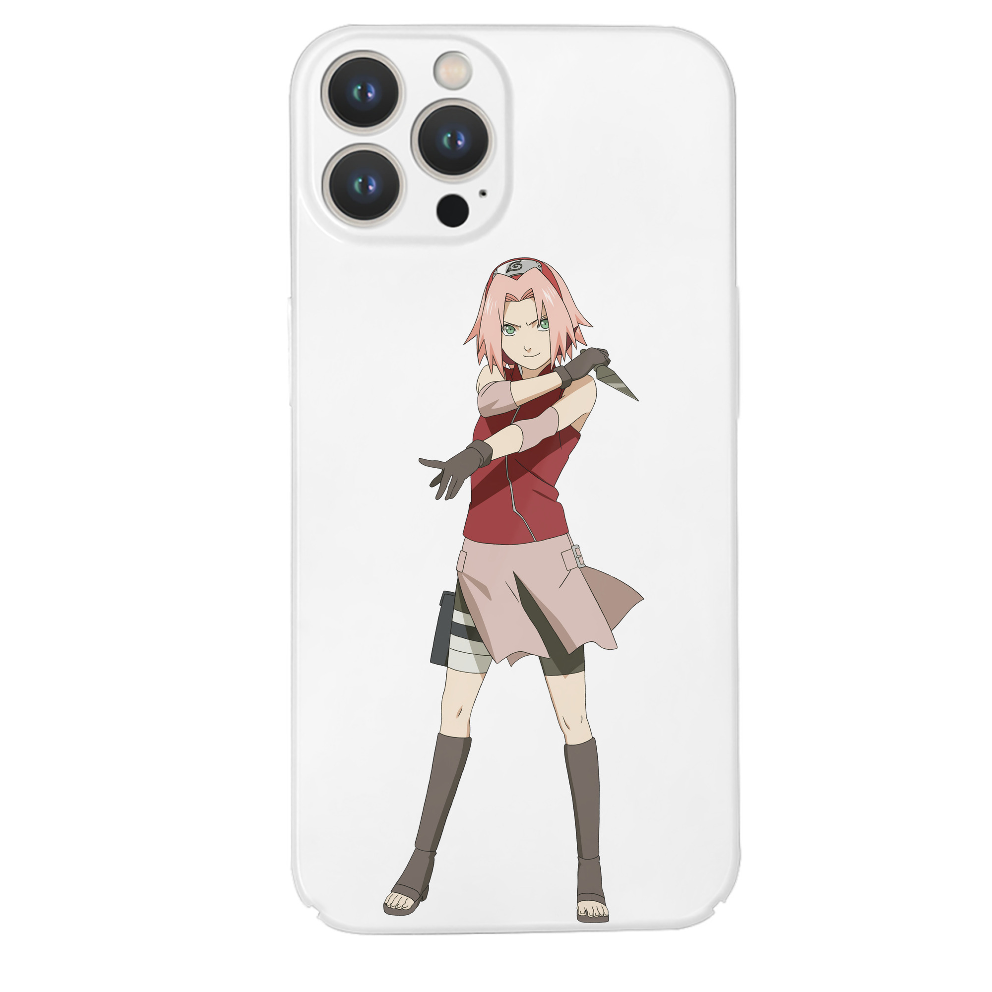 （画像用） NARUTO -ナルト- 春野サクラ Haruno Sakura 【iPhone 14シリーズ対応】ハードケース